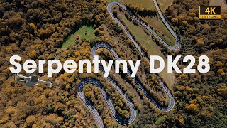 Bieszczady DK28 | Najdłuższe serpentyny w Polsce | Góry Słonne | Jesień 2024