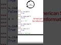Python String Method (Isascii)