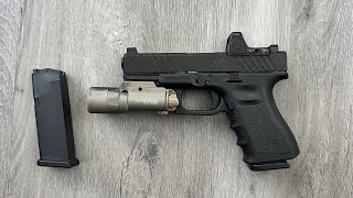 I did a little upgrade for my glock 19(ZEV slide and Trijicon RMR red dot)