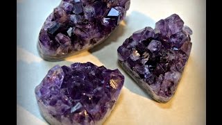 Amethyst Crystal Cabochons