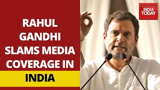 Media Captured By Fascist Interests, Narrative Of Lies Tearing India Apart: Rahul Gandhi