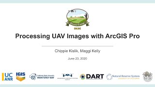 DroneCamp2020: Processing UAV Images with ArcGIS Pro