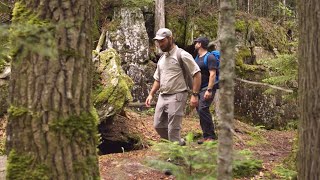 Le sentier de la montagne du Fourneau dans le Bas-Saint-Laurent