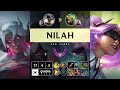 Nilah ADC vs Zeri: Quadra Kill, Legendary - KR Master Patch 14.15