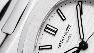 Patek Philippe / Jumbo Nautilus 5711 White Dial SS / 5711/1A-011