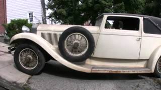 1931 Italian sports car leaves New London garage