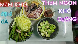 mắm kho  đậm đà miền tây sóc trăng