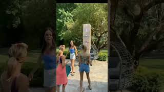 Mean girl falls in pool😰😱 #prank #funnyshorts #shorts #facts