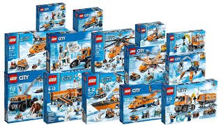 All LEGO City Arctic Sets 2014 - 2018 Compilation/Collection Speed Build