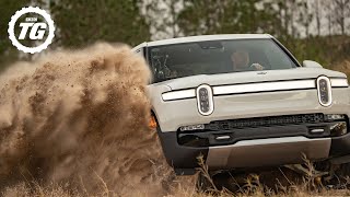 Off-Road Drifting In The All-Electric 2.6 Tonne Rivian R1T | Top Gear Series 32