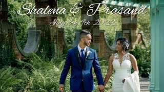 July 8th,9th 2022 Shalena \u0026 Prasand Best Hindu Wedding Highlights | Woodhaven Manor