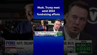 Trump reportedly holds donor talks with Musk, others in Florida #shorts