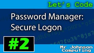 [Let's Code] Password Manager #2