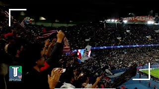 We CELEBRATED Lionel Messi's First Goal for PSG Surrounded by the WILD Ultras | Fan Video FULL HD