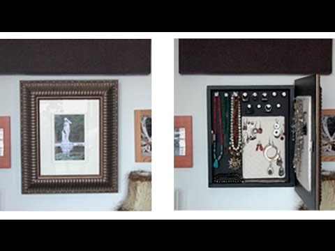 How to make a DIY jewelry organizer How to make a DIY jewelry organizer