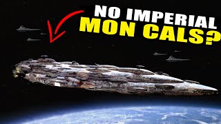 Why didn't the Empire use Mon Cal Cruisers?