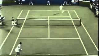Championship point of the All US Open finals