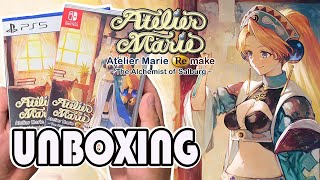 Atelier Marie Remake: The Alchemist of Salburg (PS5/Switch) Unboxing