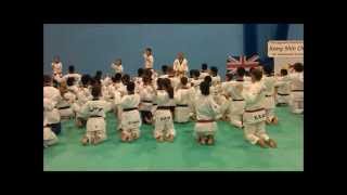 Grandmaster Kang Shin Chul  Taekwondo Seminar in The UK Aug 2012