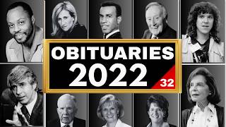 Notable Figures We Lost In AUGUST 2022 | Celebrity Deaths & Obituaries