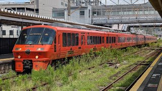 ハウステンボス重連　早岐駅連結発着シーン