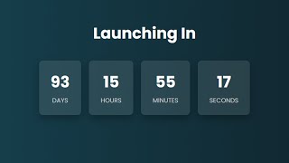 How to Create a Countdown Timer Using HTML CSS and JavaScript
