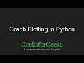 Python Programming Tutorial | Graph Plotting in Python | GeeksforGeeks