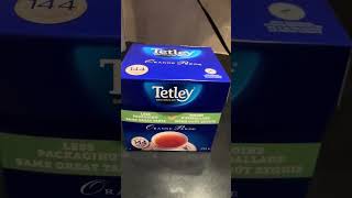 Tetley’s new packaging #food #tea #Tetley #reducedpackaging