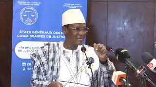 PM Choguel lors de l’ouverture des états généraux des huissiers du Mali, ce jeudi 29 août 2024.