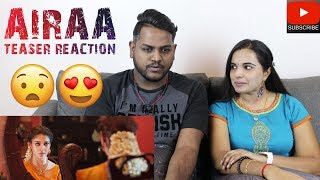 Airaa Teaser Reaction Tamil | Malaysian Indian Couple | Nayanthara | Tamil