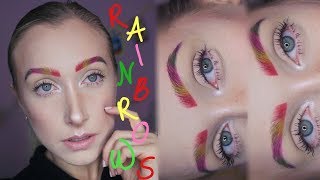 RAINBROWS | Rainbow Brows Tutorial