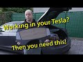 JOWUA foldable car tray for Tesla