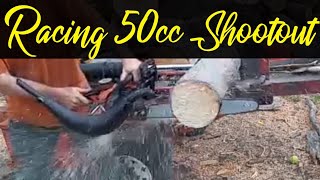 racing echo cs4910 50cc shootout