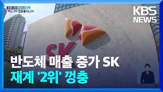 가상자산 거래 두나무 ‘대기업’ 지정…SK는 재계 2위 올라 / KBS  2022.04.27.