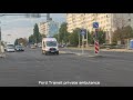 Russian ambulance | Ford Transit with siren yelp + horn