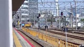 2018年９月１６日 1081レEF66 27号機牽引 安治川口駅貨物列車到着