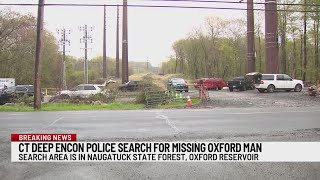 Search for missing man underway at Naugatuck State Forest in Oxford
