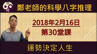 科學的八字推理 第30堂課:好運從那裡來？