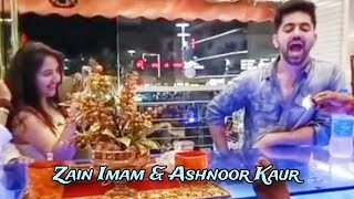 Zain Imam trying Fire Paan 😂🔥 | Zain Imam \u0026 Ashnoor Kaur