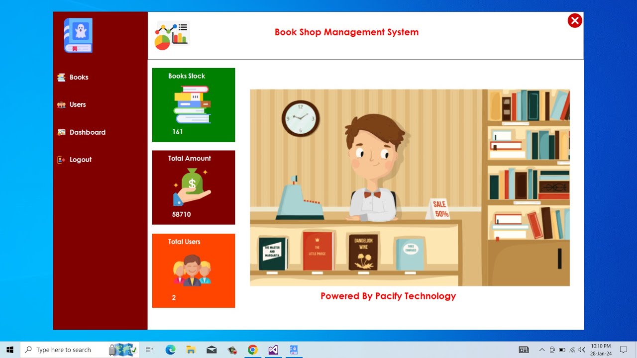 Book Shop Management System Using C Full Video Youtube