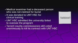 Tarrant County will close program that used unclaimed bodies for medical research