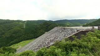 天空のダム「稲村ダム」（VR) Dam in the sky,Inamura Dam in Seto, Tosa Town, Tosa District, Kochi Prefecture,Japan