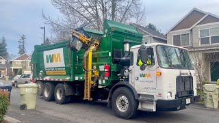 Waste Management- NEW Autocar ACX McNeilus ZR Garbage Truck!