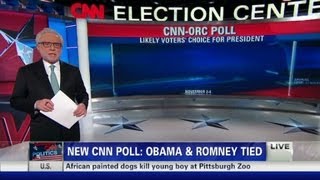 New CNN Poll: Obama 49%, Romney 49%