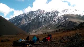 Bazarduzu summit 2018. Basecamp 2. Timelapse. UHD