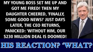 My $230 million deal falls apart! The CEO’s panic and ensuing chaos…