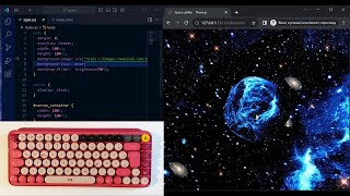 ASMR Programming - 12 Demo Space globe - Three.js