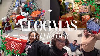 VLOGMAS | WEEK FOUR | last minute shopping + wrapping gifts + BOXING DAY + friends AND family fun