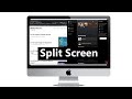 How To Use Split Screen On Mac