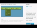 CSS3 Menu: Menu smoothly adapts to the viewing environment.
